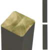 Plus Omlimet stolpe 9x9x128 cm