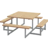 Plus Picnic Bord/Bænkesæt 200 cm ThermoWood®