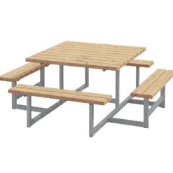 Plus Picnic Bord/Bænkesæt 200 cm ThermoWood®