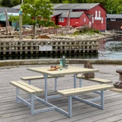 Plus Picnic bord/bænkesæt 200 cm trykimpr