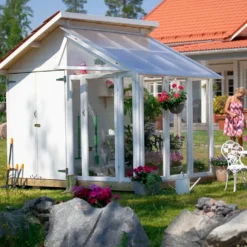 Plus redskabsrum/drivhus ubehandlet 6,6 m²