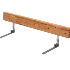 PLUS Ryglæn til Basic Junior bord/bænkesæt 118 cm ThermoWood®