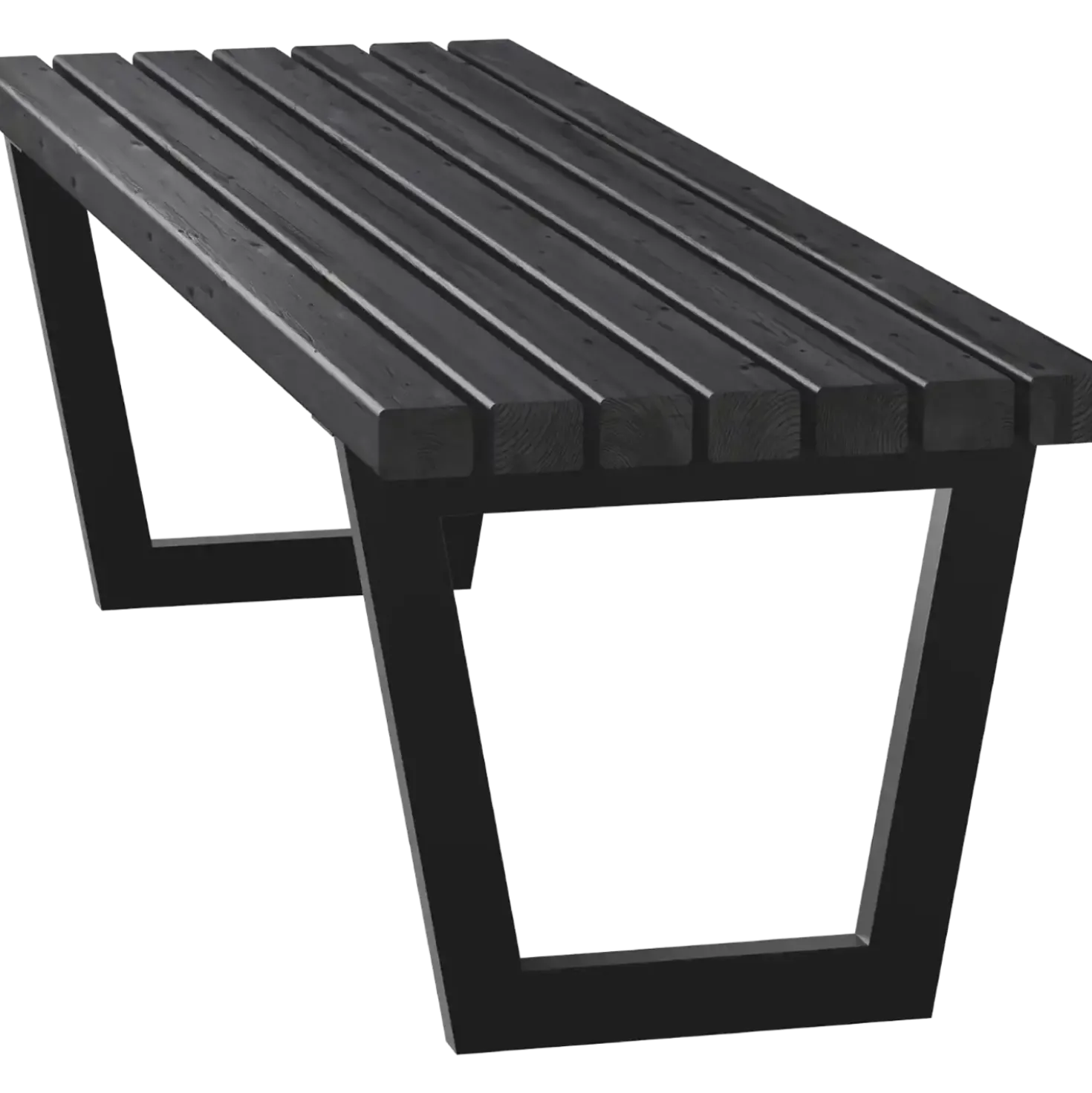PLUS Siesta Living bænk/bord 150 cm sort