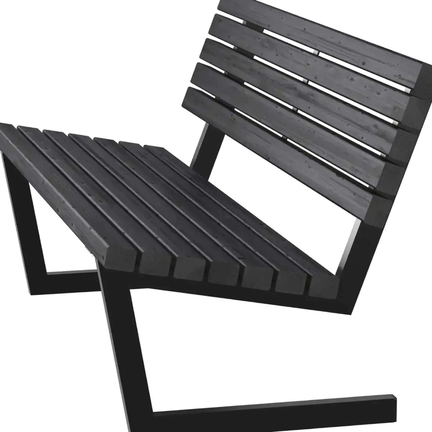 PLUS Siesta Living sofa 150 cm sort
