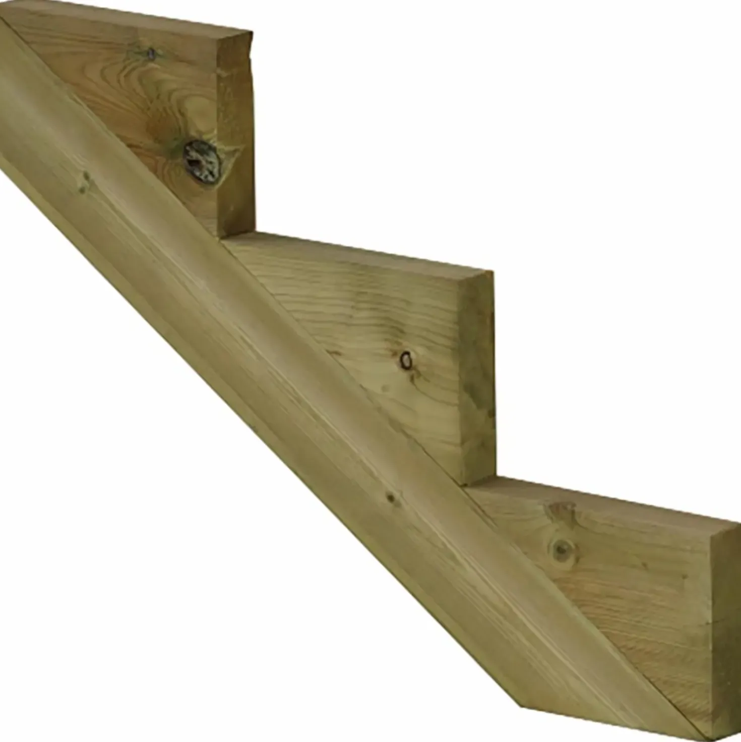 Plus Terrassetrappe 3 trin 54x76 cm 34,2° 120 cm