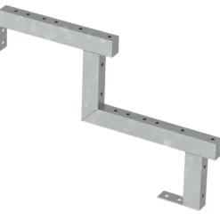 Plus 34,2° Trappevange 2 trin m/beslag Trindybde 28 cm