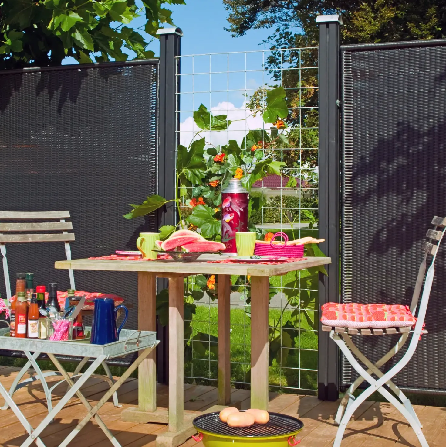 Plus Trend hegn 115×140 cm sort