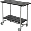 Plus Urban grill-/plantebord med 1 hylde grundmalet sort