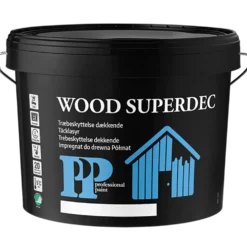 PP træbeskyttelse Wood Superdec 9 L hvid/base 1