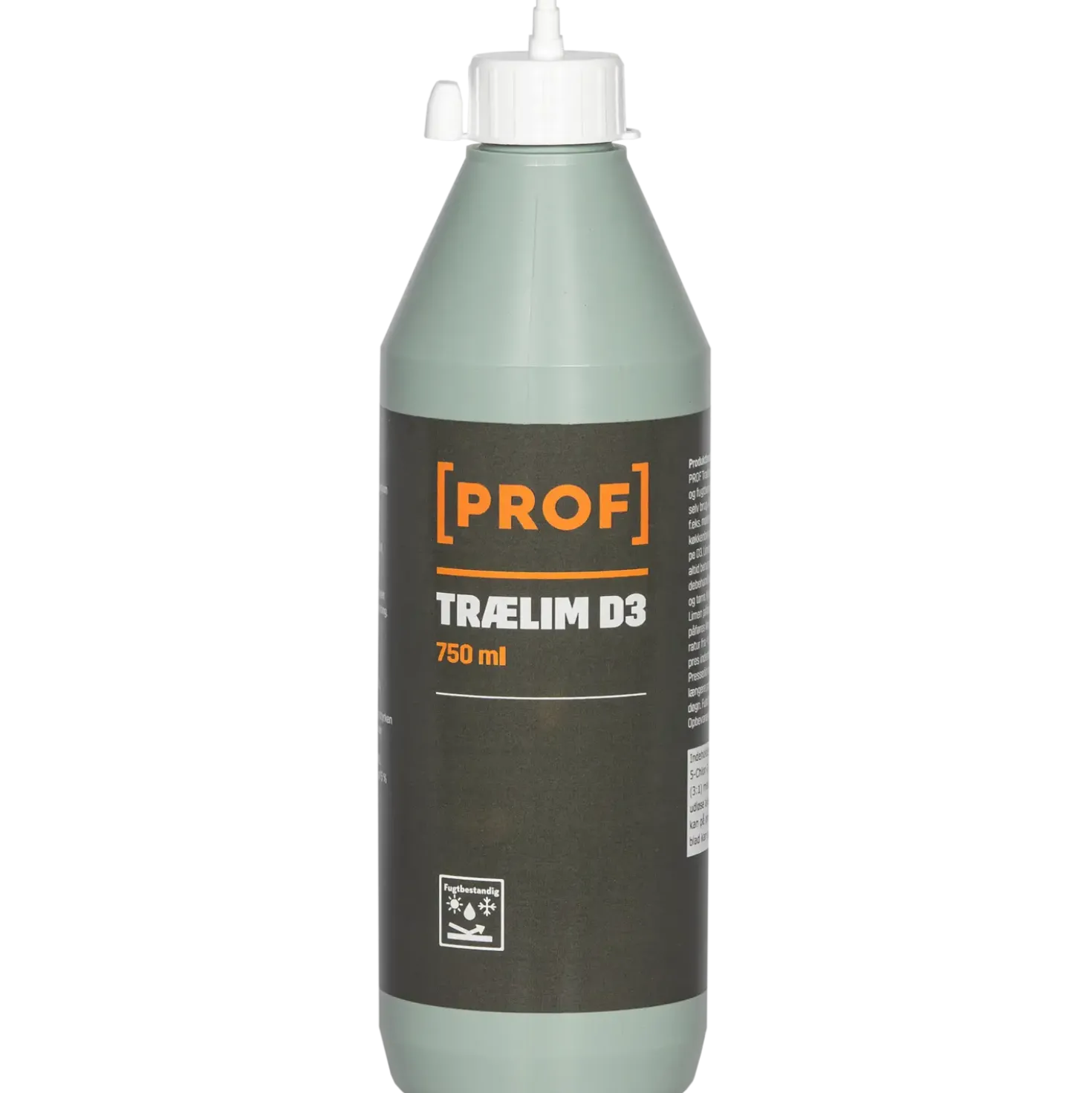 Prof D3 trælim ude 750 ml