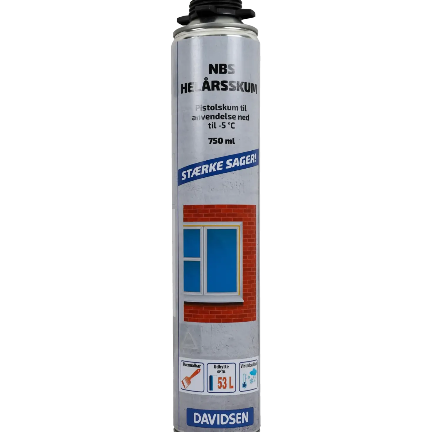 Prof NBS helårsskum til pistol 750 ml