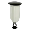 Prop t/bundventil m/løft op prop 1 1/4" plast