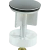 Prop t/bundventil m/løft op prop 1 1/4" krom