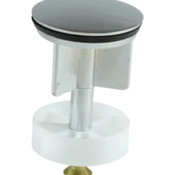 Prop t/bundventil m/løft op prop 1 1/4" krom