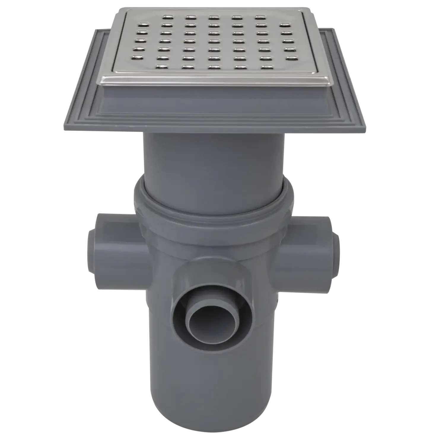 Purus afløbsskål Ø110 mm m/ flextop, rist og ramme