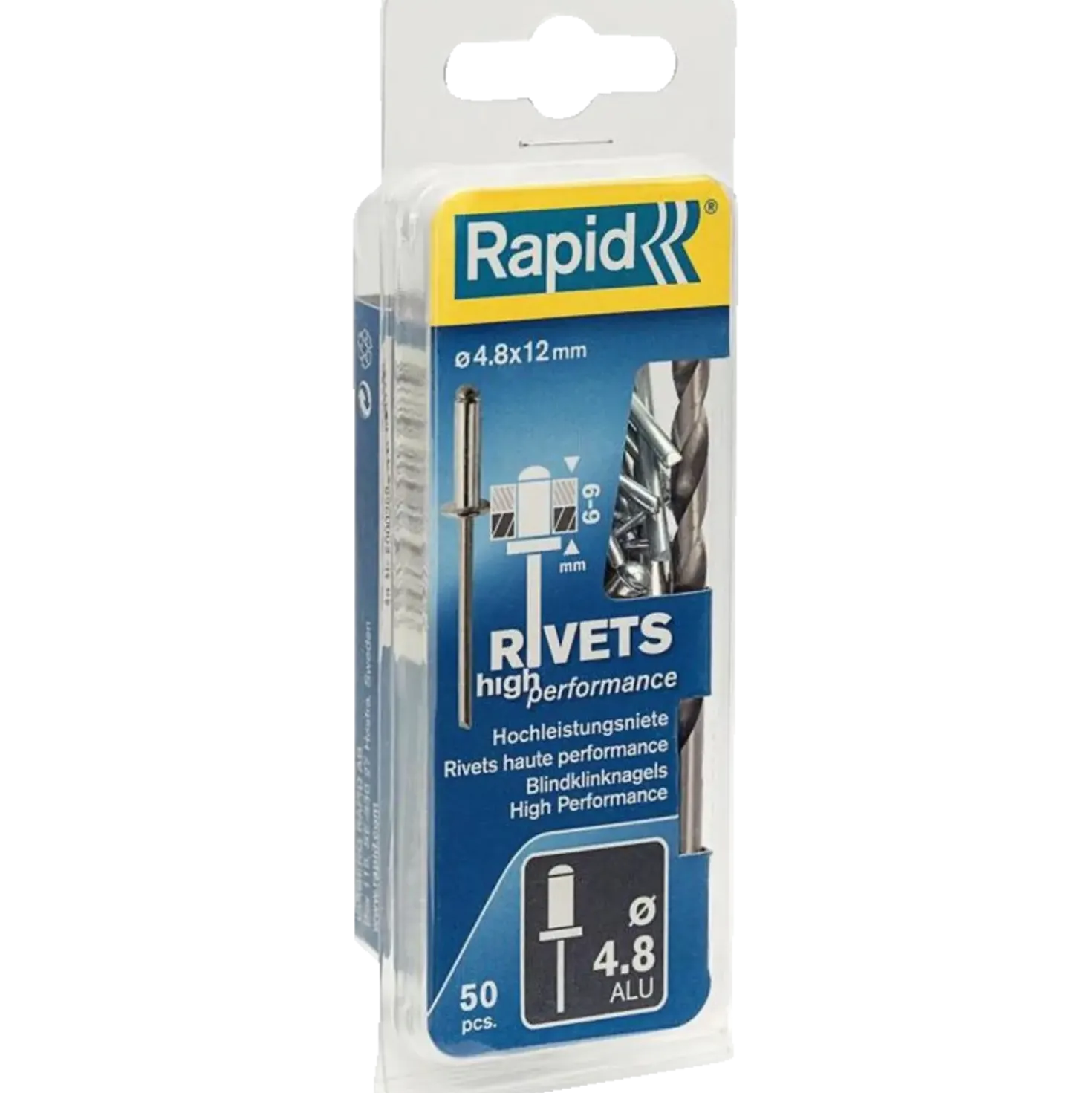 Rapid blindnitte Ø4,8x12 mm