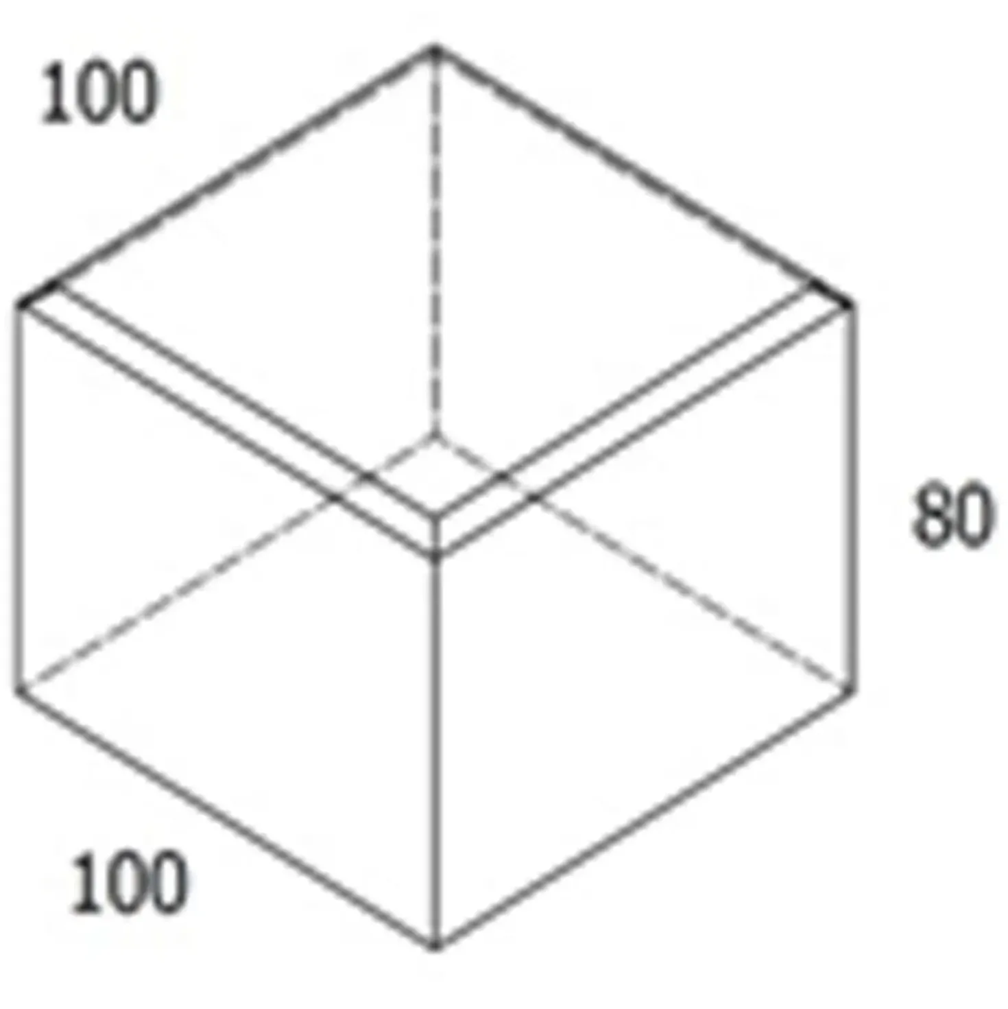 RBR Kopsten grå standard - 10x10x8 cm