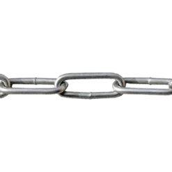 Roliba langleddet kæde varmforzinket 8 mm x 15 m