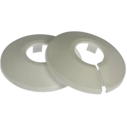 Roset 1/2" 22 mm hvid