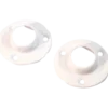 Roset Ø25 mm hvid 2 stk