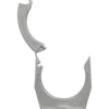 Rørholder plast 32 mm 2 stk.
