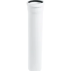 Rør PP 50x500 mm hvid