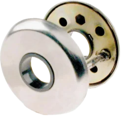 Ruko 313 dørgrebsroset Ø50 mm rustfrit stål