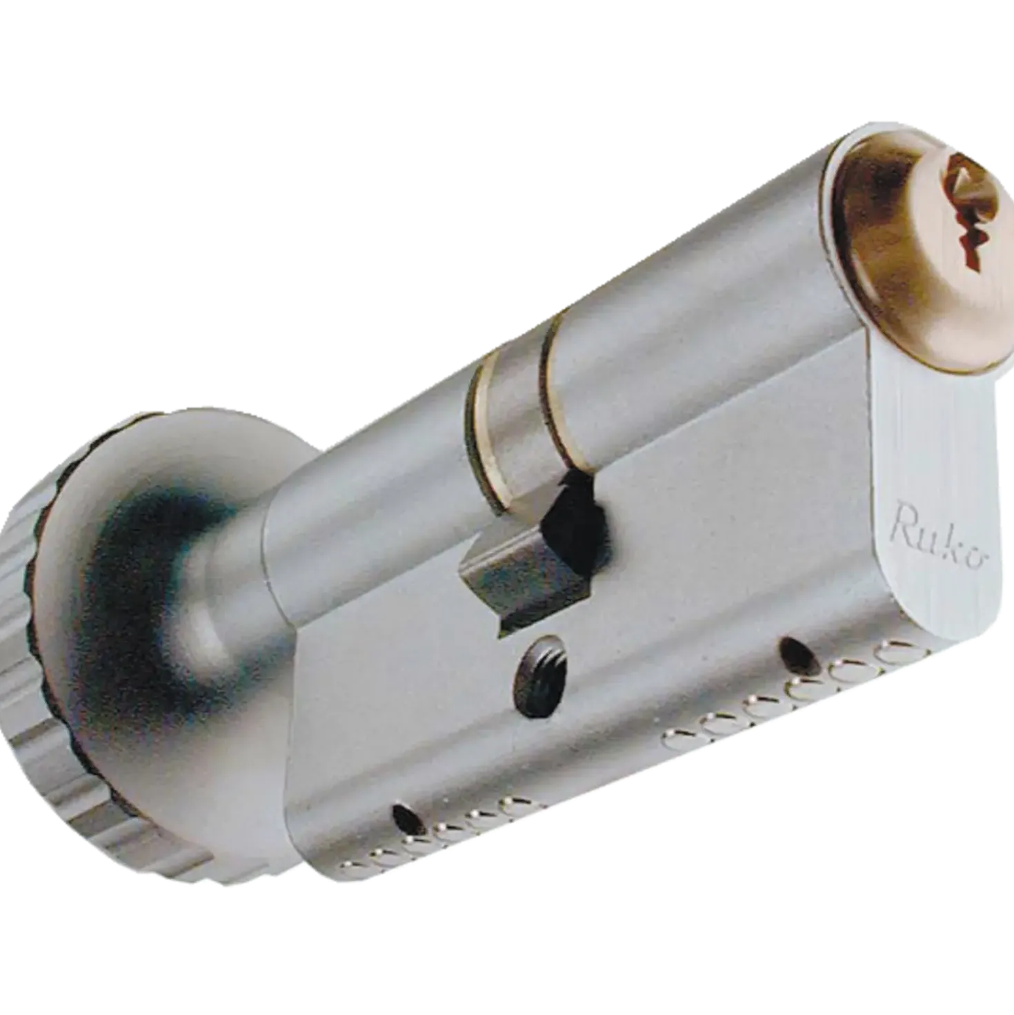 Ruko 1602 profilcylinder +15C+0K mm med knop