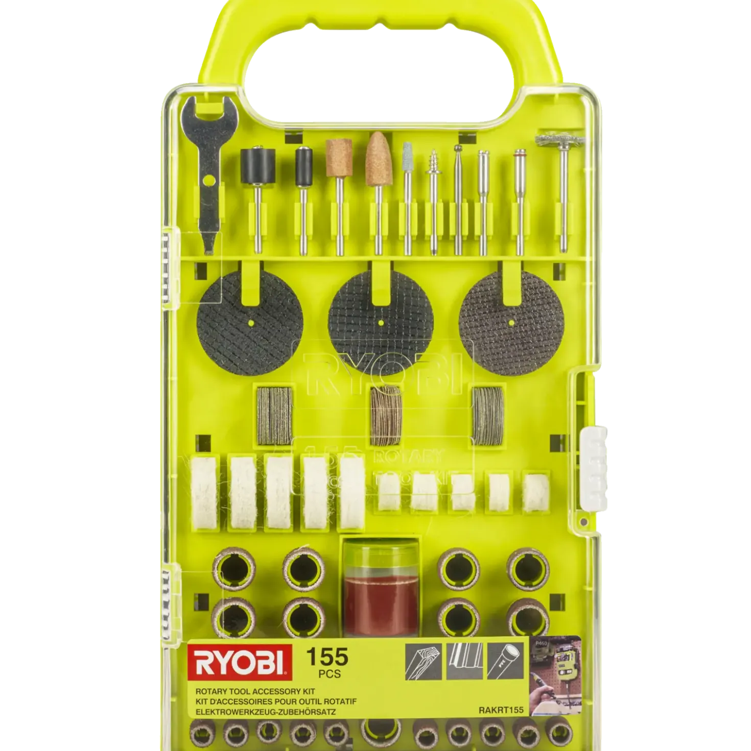 Ryobi Rakrt 155 multicutter tilbehør