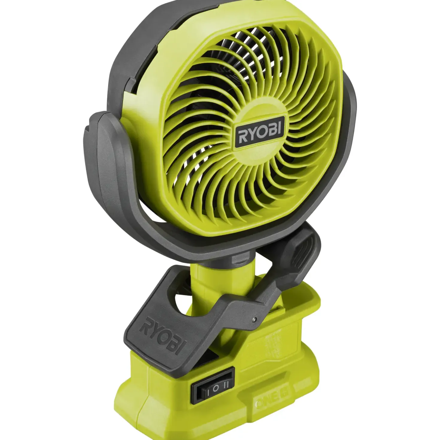 Ryobi RCF18-0 18V ONE+ ventilator m/klemme solo