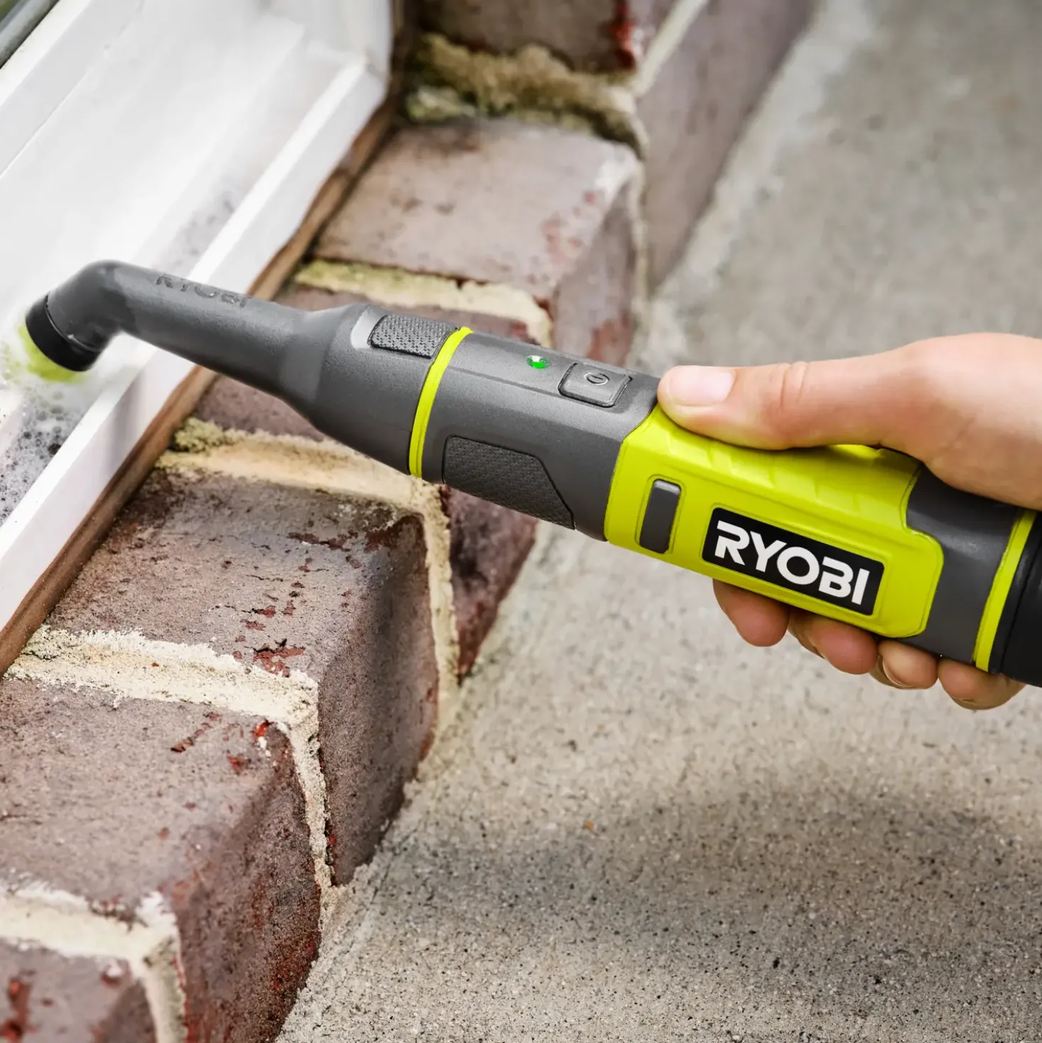 Ryobi RDS4-0 4V detaljebørste solo