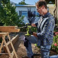 Ryobi RPD18X1-2C52S 18V ONE+ slagbore-/skruemaskine 1x2,0+1x5,0 Ah batteri/lader
