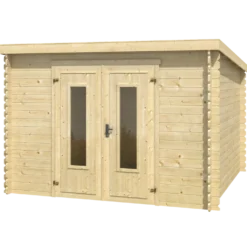 Sacramento hytte/redskabsrum med dobbeltdør, 8,2 m²