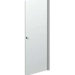 Scanbad brusedør A - klart glas 200 x 80 cm