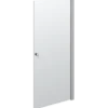 Scanbad brusedør satin/klart glas 200 x 90 cm