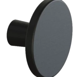 Scanbad Button knopgreb Ø42mm i sort plastik