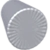 Scanbad Daisy knopgreb Ø24 mm krom