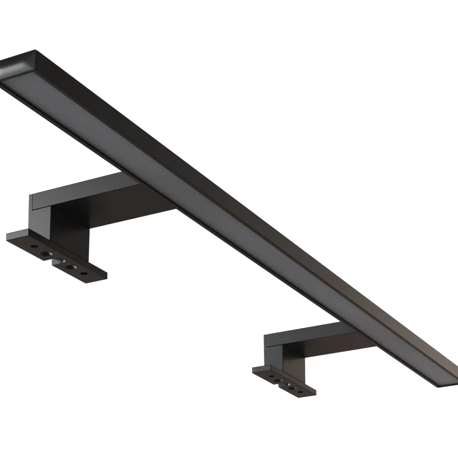 Scanbad Libra LED lampe L600 mm, sort 230v