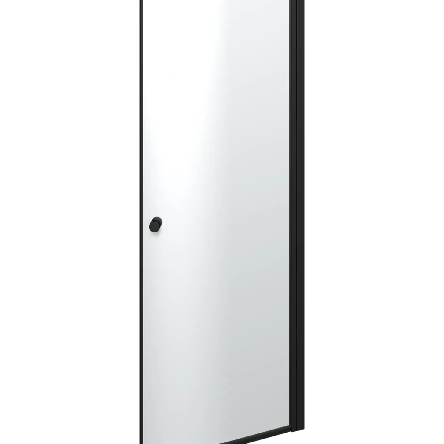 Scanbad Match bruse dør 74x200 cm buet