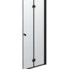 Scanbad Match foldbar brusedør 79x200 cm mat sort