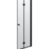 Scanbad Match foldbar brusedør 69x200 cm mat sort