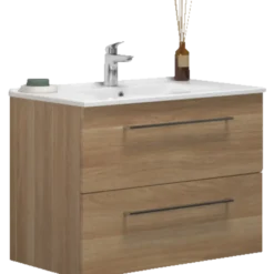 Scanbad Multo vaskeskab m/Lotto vask 81x59,4x45,5 cm varm eg