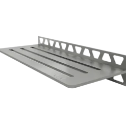 Schlüter Wave sæbehylde rektangulær børstet rustfrit stål 300x115 mm