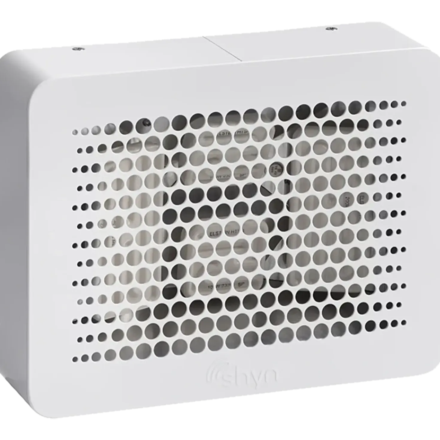 Shyn infrarød radiator 600W m/gennemføring inkl. 4m ledning hvid