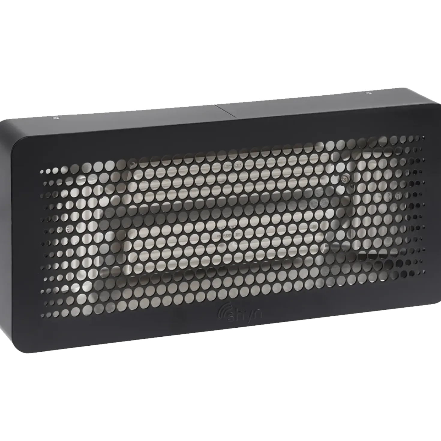 Shyn infrarød radiator 1200W m/gennemføring inkl. 4m ledning sort