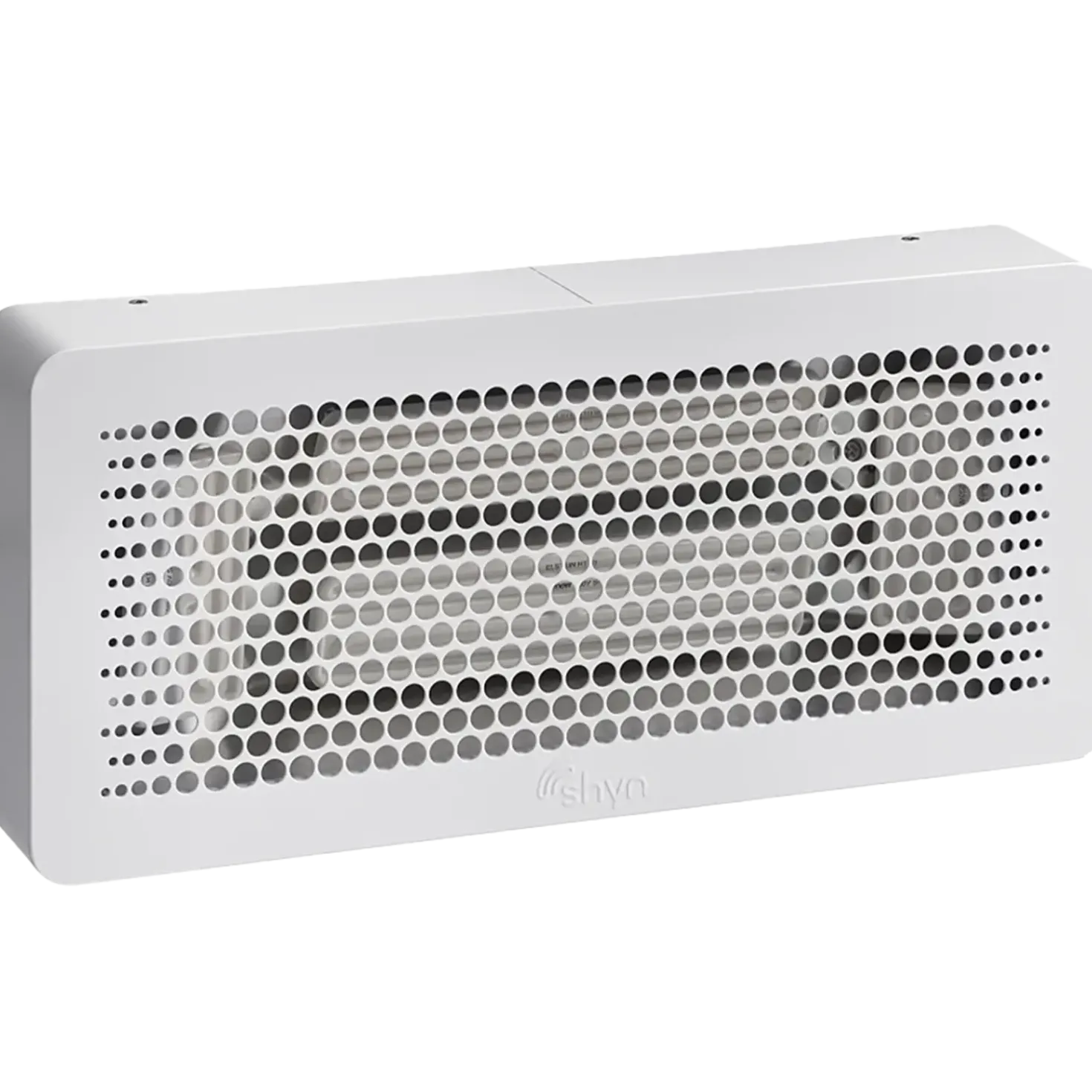 Shyn infrarød radiator 1200W m/gennemføring inkl. 4m ledning hvid
