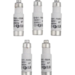 Sikring Neozed 10A D01 5 stk
