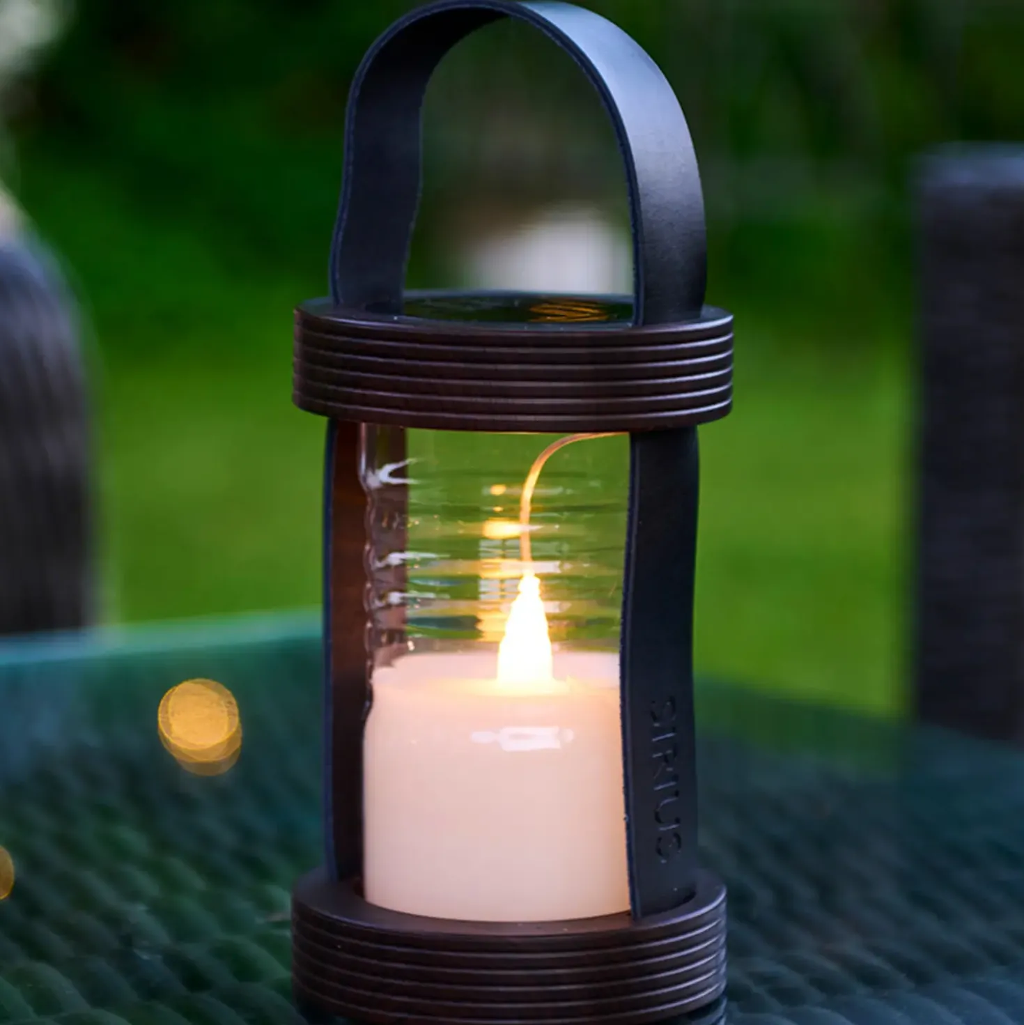 Sirius Aston solcelle lanterne H26,5 cm