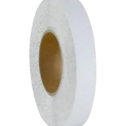 Skridsikker tape rengøringsvenligt 25 mm x 18,3 m hvid
