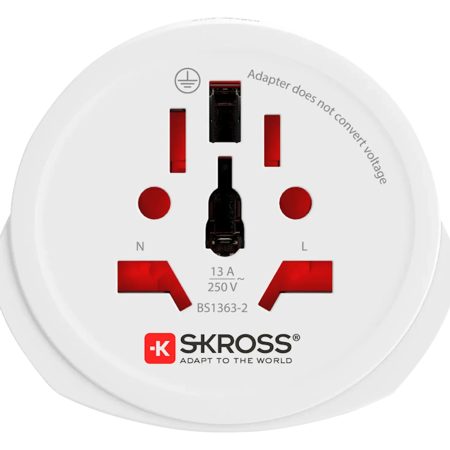 Skross Verden til Europa Rejseadapter